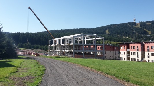 Ze stavby 30.8.2017