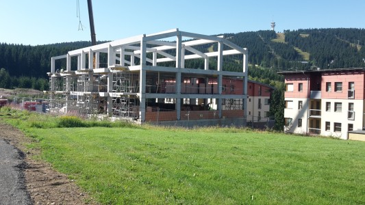 Ze stavby 30.8.2017
